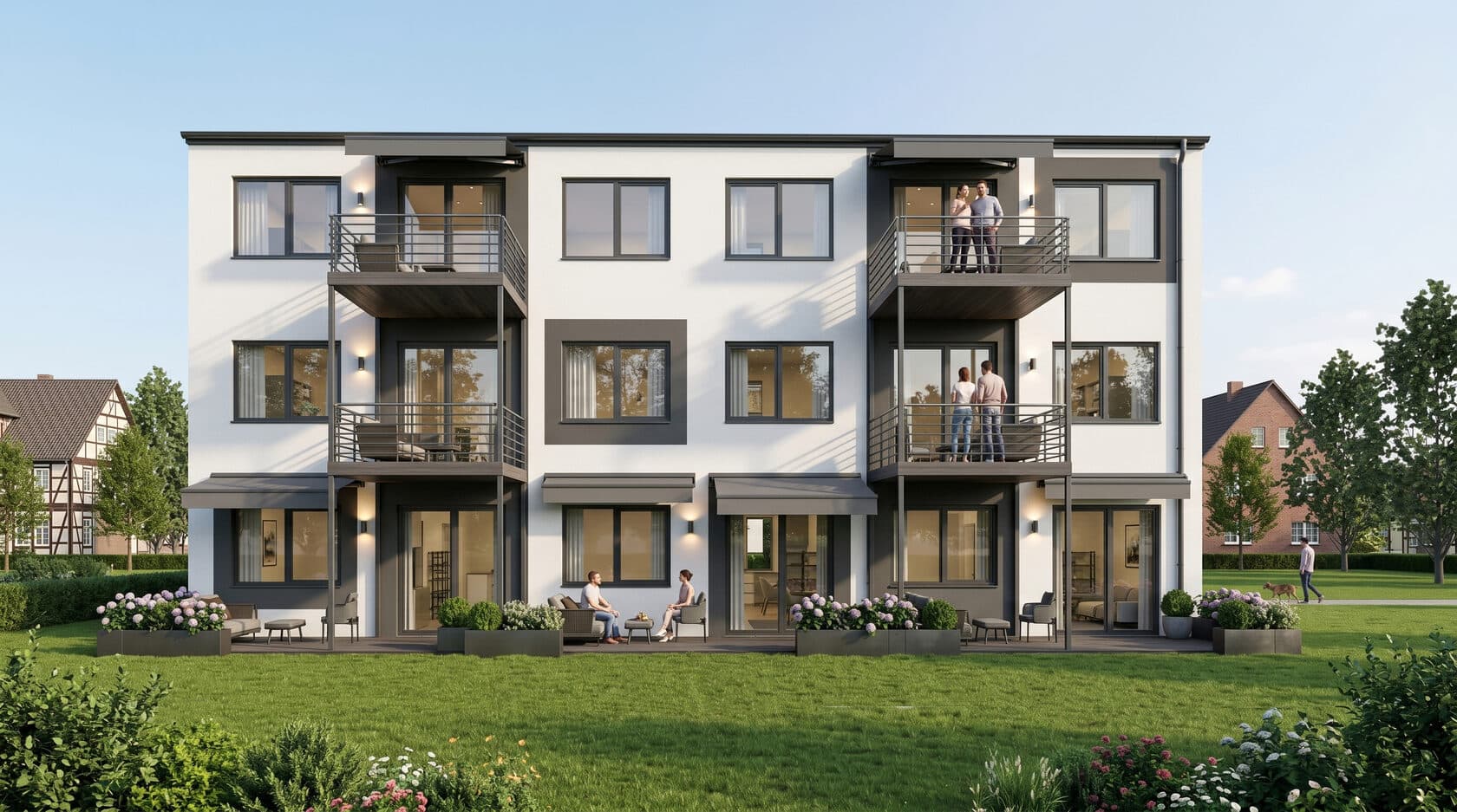 Leitmotiv: moderne Architektur