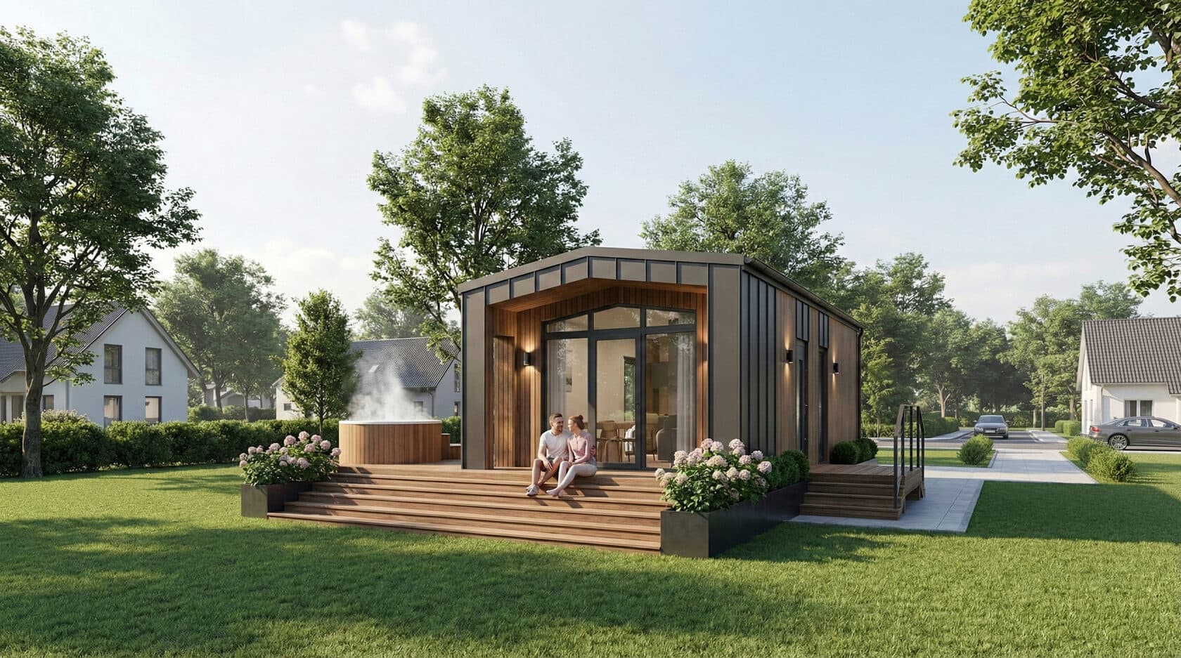 Leitmotiv: moderne Architektur