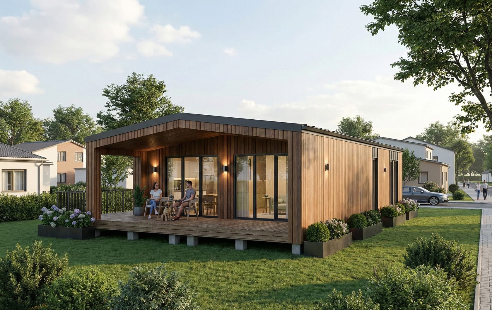 Leitmotiv: moderne Architektur