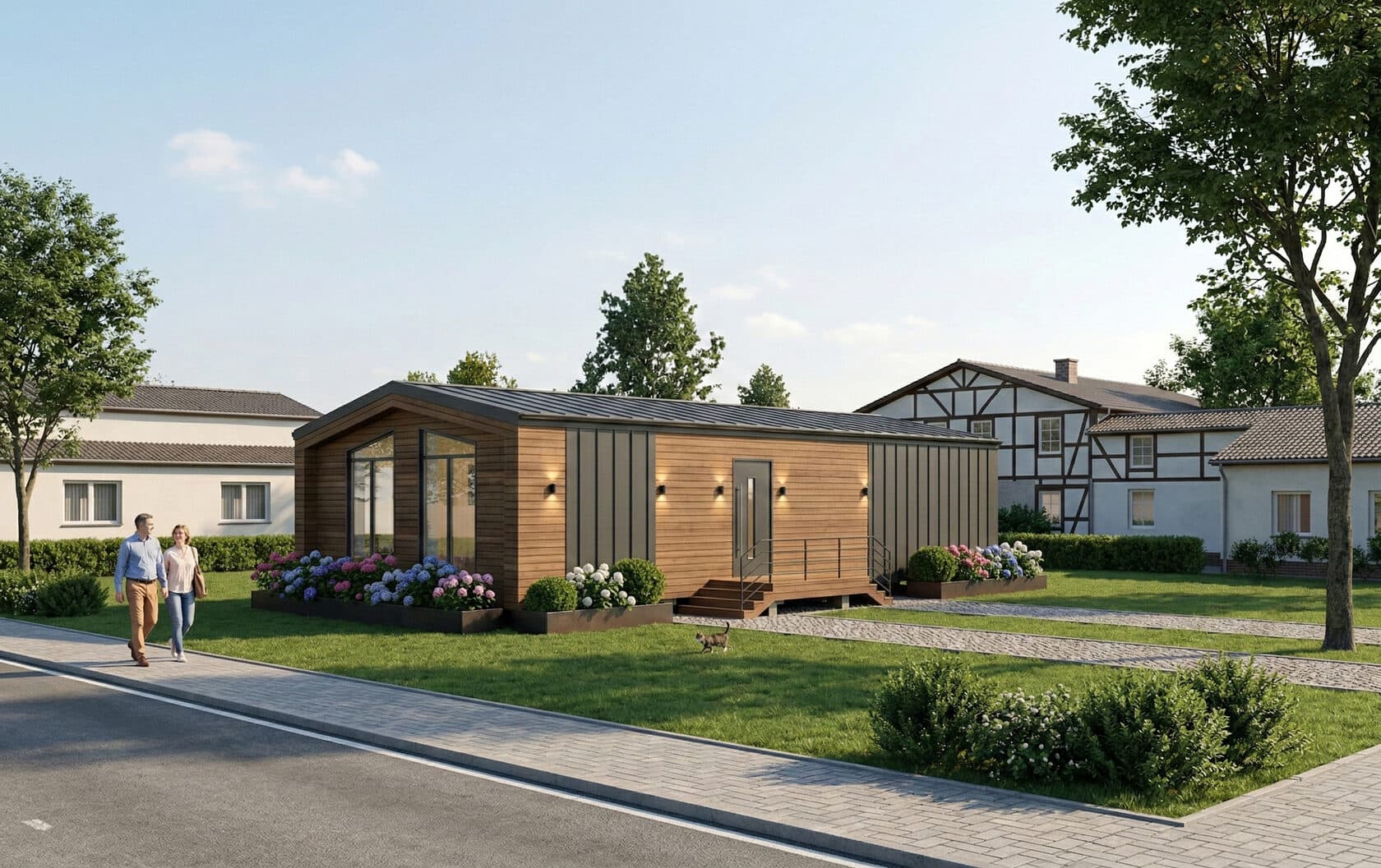 Leitmotiv: moderne Architektur
